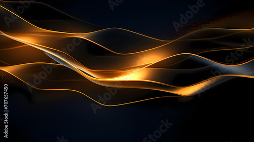Abstract line art background, technological background