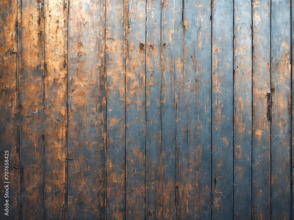 Naklejka premium Old wood texture background. Grunge wooden surface with rust.
