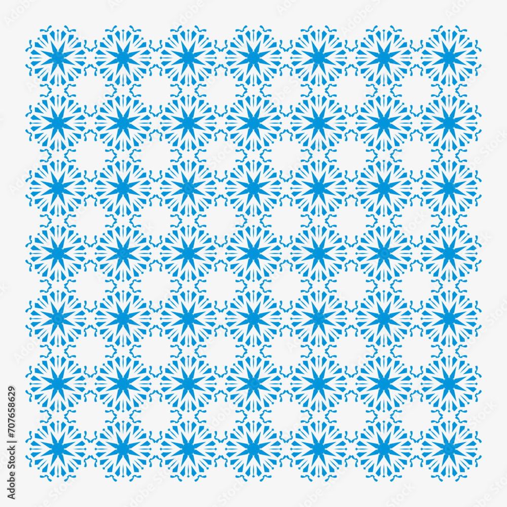 pattern with blue flowers pattern with blue flowers