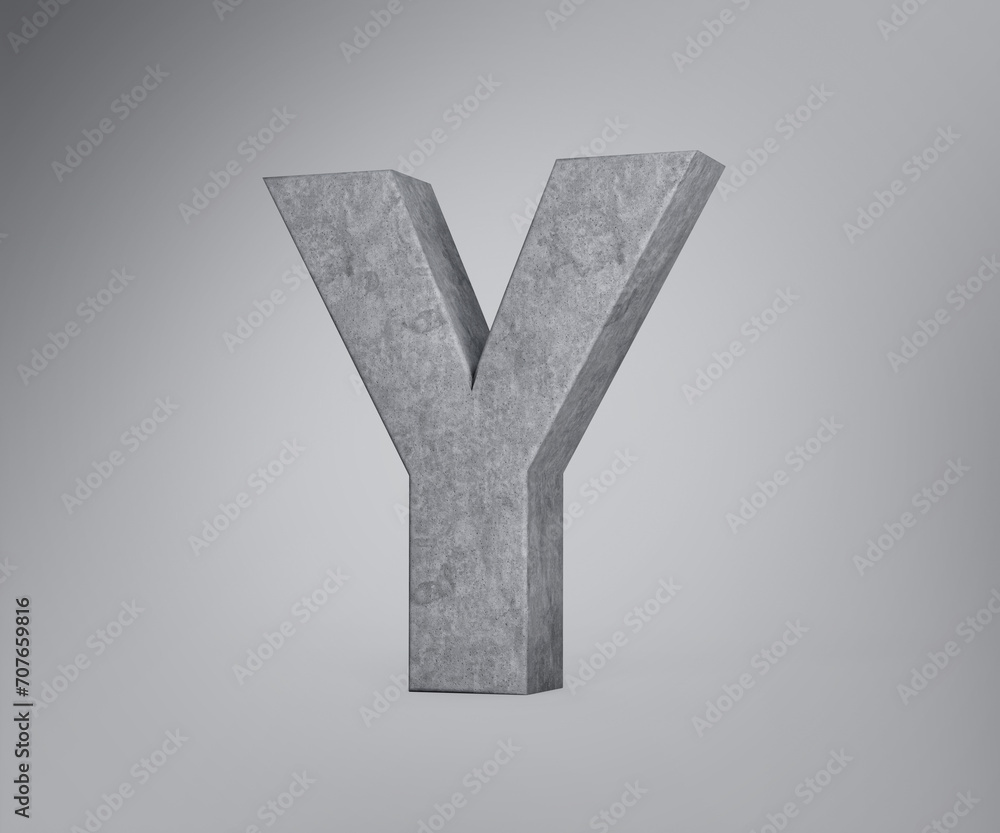 3d Concrete Capital Letter Y Alphabet Y Made Of Grey Concrete Stone Grey Background 3d Illustration 3d Concrete Capital Letter Y Alphabet Y Made Of Grey Concrete Stone Grey Background 3d Illustration