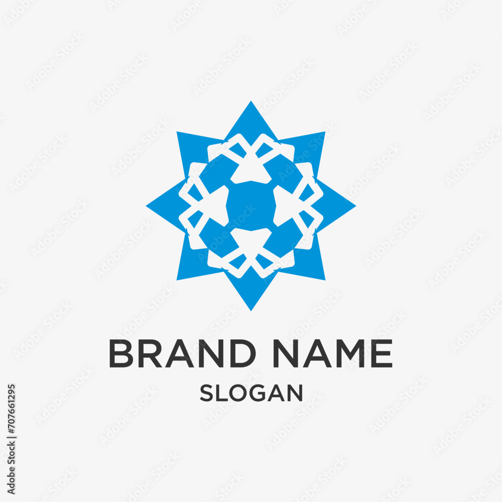 abstract vector logo design abstract vector logo design