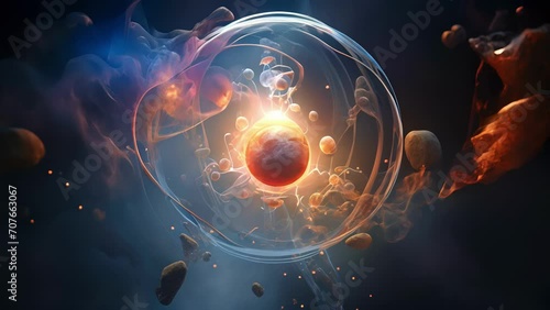 The journey of life is beautifully depicted in this image, as we witness the early stages of human embryonic development within the safety of a mothers womb. photo