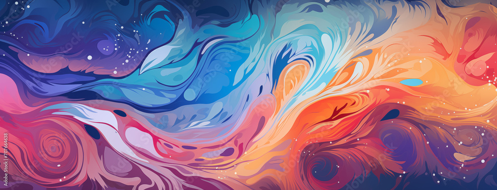 oil color abstract background