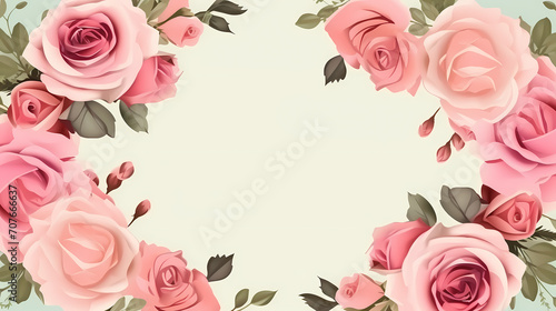 Beautiful pink rose bouquet flowers background  symbol of Valentine s Day  wedding  love
