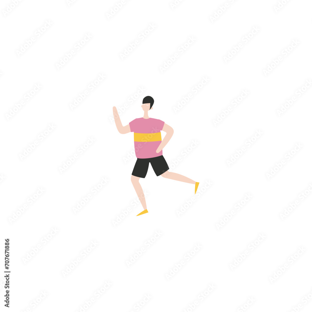 pose of people exercising in pink clothes exercise pose of people exercising in pink clothes exercise