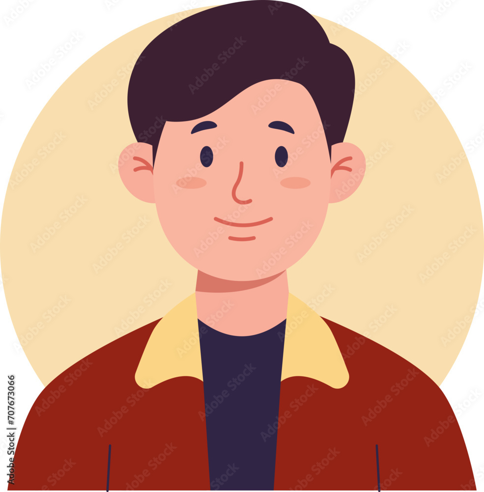 Hand Drawn Male Avatar Hand Drawn Male Avatar
