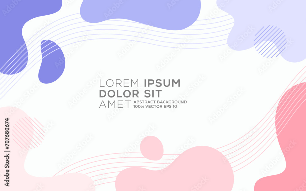 Modern vector graphic of abstract background template EPS 10