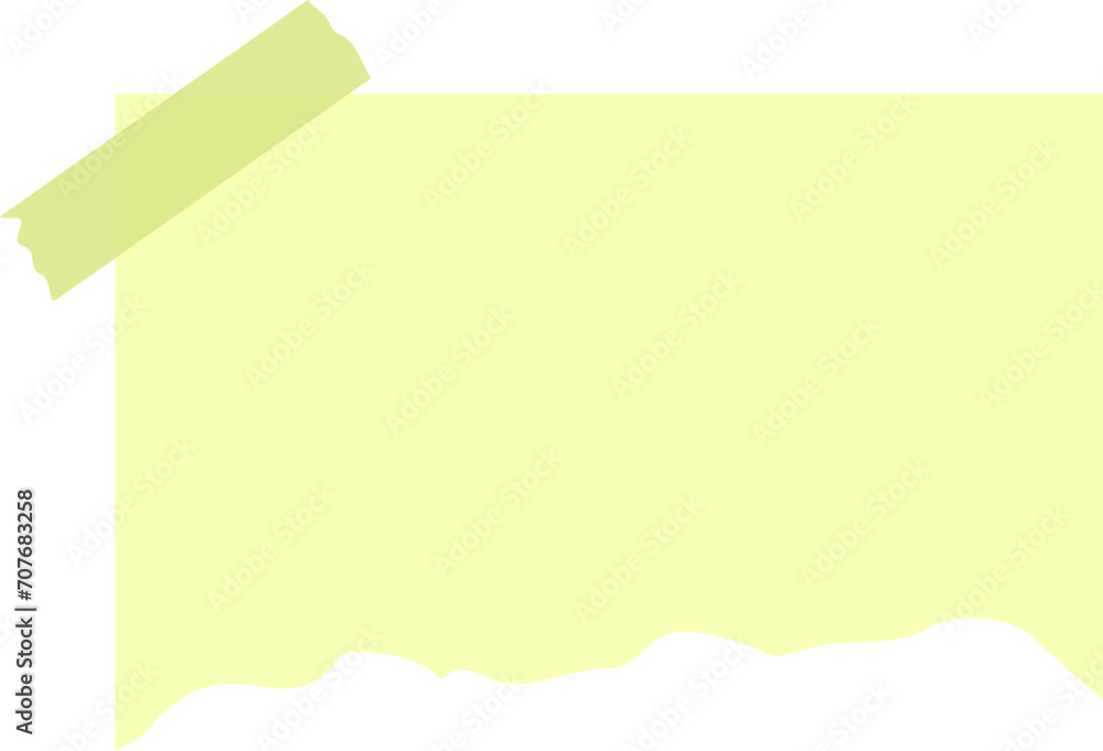 Ripped Paper Note Ripped Paper Note