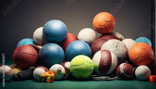 _Balls_Sports_Equipment_Winner_background_