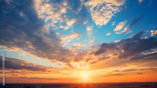 Beautiful sunrise time lapse on cloudy night