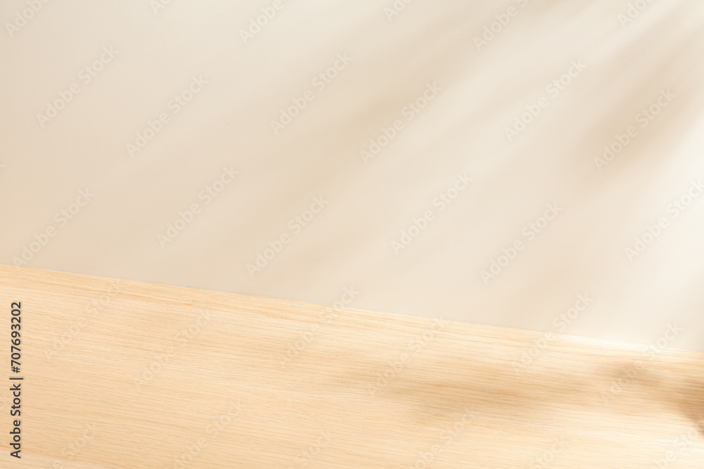 Blank warm lighting background. White and wooden surface. Light and Shadow wallpaper. Space for text. Backdrop. Studio photography. Cozy and Comfortable. Decorative. Minimalist wallpaper. Empty space. Blank warm lighting background. White and wooden surface. Light and Shadow wallpaper. Space for text. Backdrop. Studio photography. Cozy and Comfortable. Decorative. Minimalist wallpaper. Empty space.