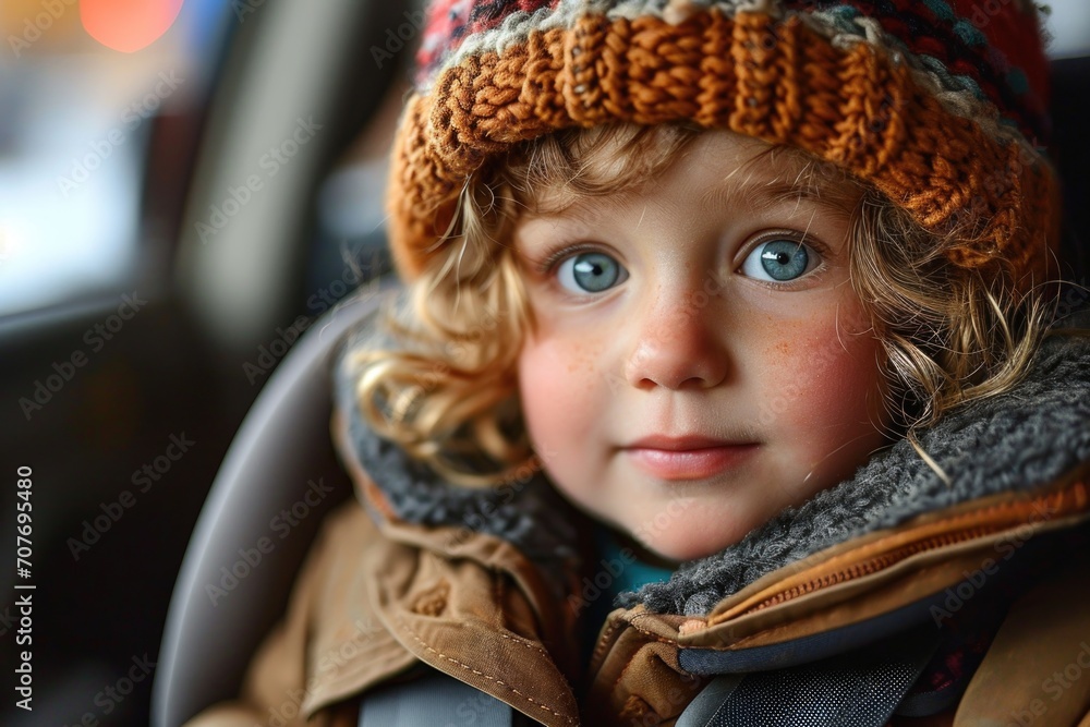Child seat in the car: comfort and safety for the little passenger Child seat in the car: comfort and safety for the little passenger