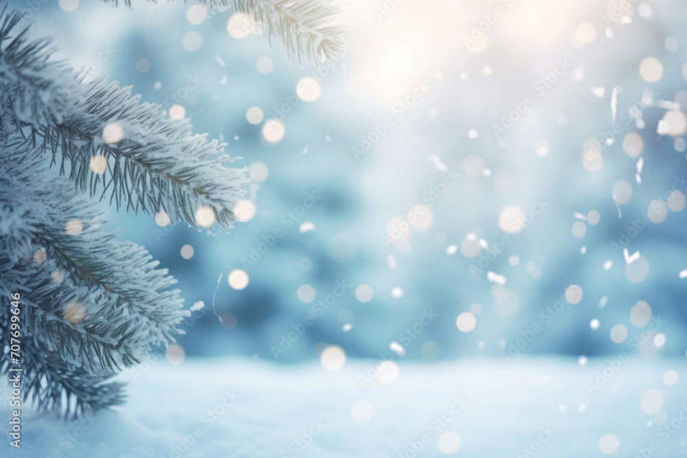 snow winter bokeh background snow winter bokeh background