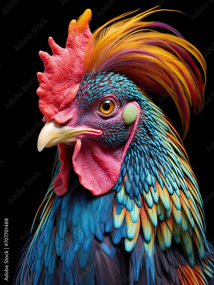 Country's Diverse Chicken Breeds: Farm Animal Images that Showcase the Beauty and Variety of Farms