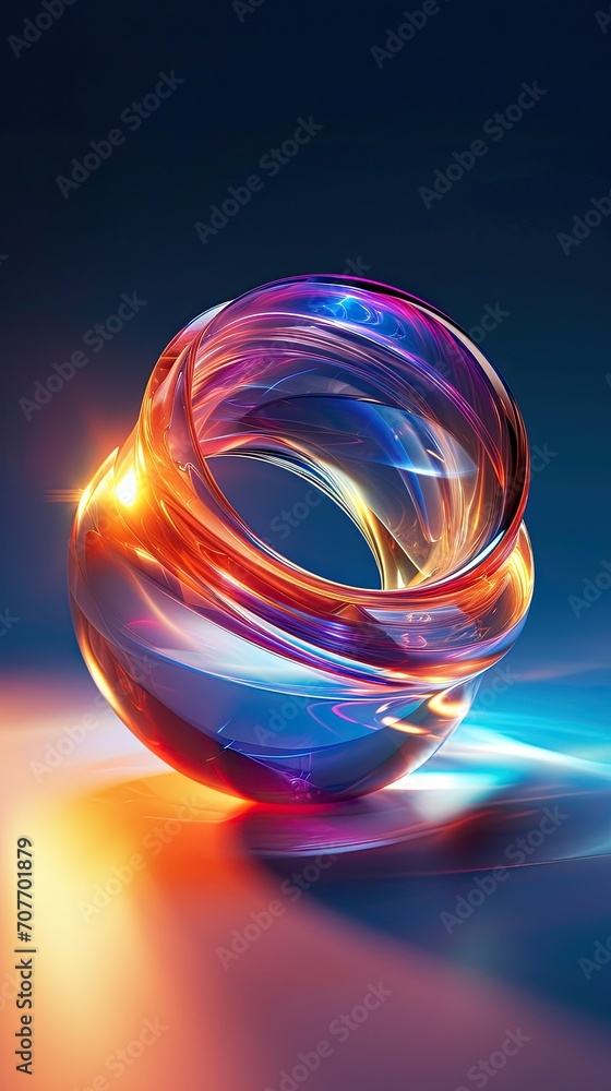 abstract background with glowing circles abstract background with glowing circles