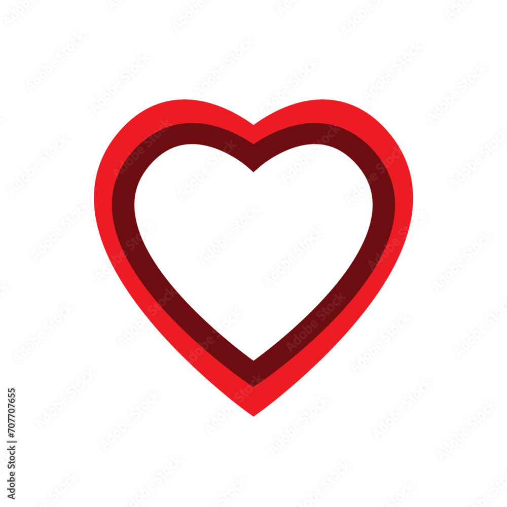 Love Icon for Graphic Design 