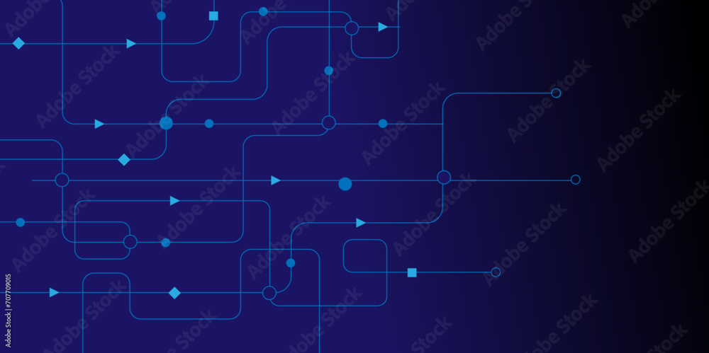 Technology lines and dots connection with triangle. Global networking and communication technology concept background. Big data visualization. Technology lines and dots connection with triangle. Global networking and communication technology concept background. Big data visualization.