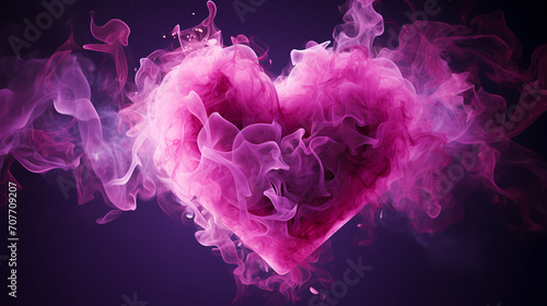 Romantic heart shaped Valentine's Day background for background, cards, flyers, posters, banners and cover designs etc.