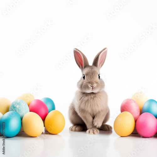 easter bunny and eggs,pastel color  © Ceric Jasmina 