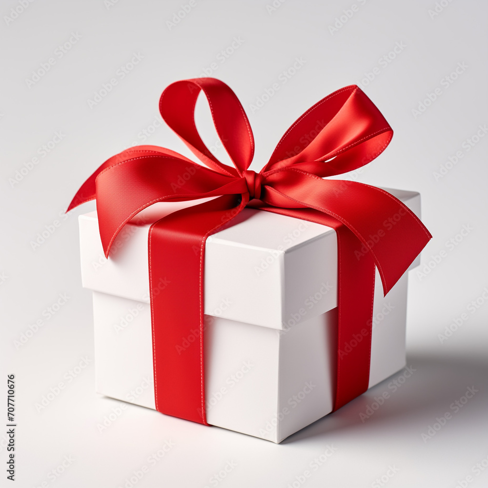 red gift box,Valentine's day, white background, red gift box with red bow, red gift box,Valentine's day, white background, red gift box with red bow,