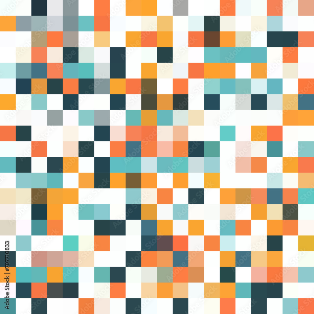 Pixel vector pattern, squares, shapes Pixel vector pattern, squares, shapes