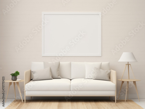 Mockup Design mit Sofa