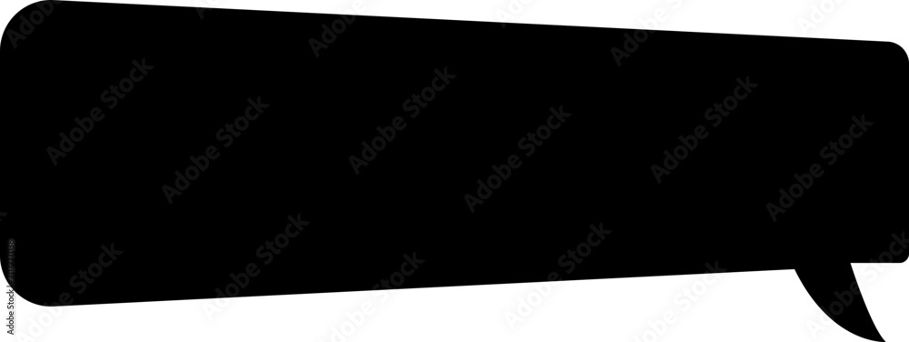 Talk bubble speech icon. Black fill bubble vector illustration design element. Chat on Filled symbol template. Dialogue balloon sticker silhouette isolated on transparent background. Talk bubble speech icon. Black fill bubble vector illustration design element. Chat on Filled symbol template. Dialogue balloon sticker silhouette isolated on transparent background.