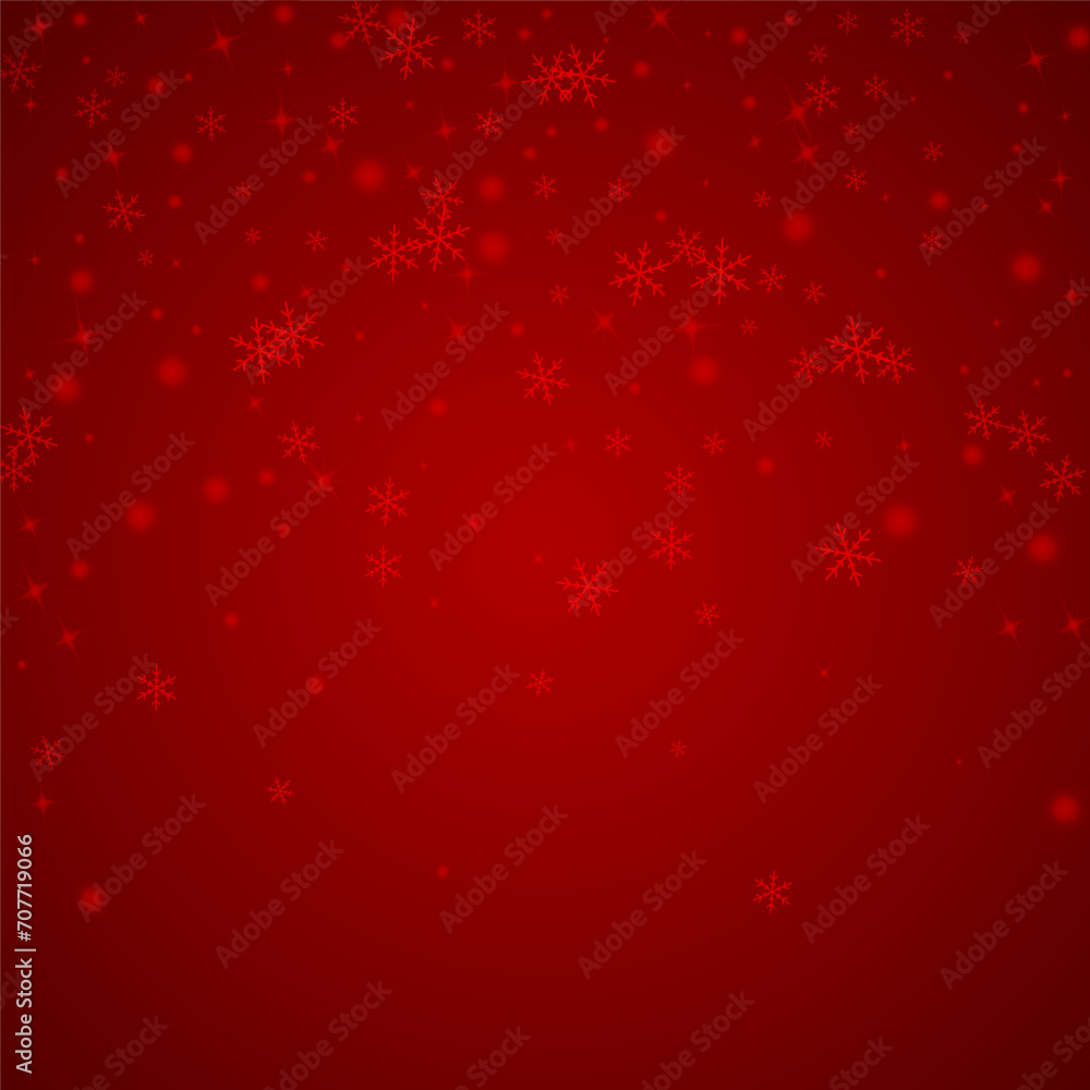 Magic falling snow christmas background. Subtle Magic falling snow christmas background. Subtle