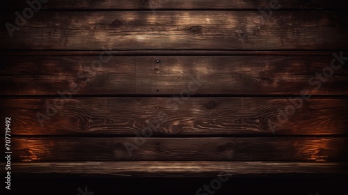 Beautiful image of a wooden wall. Created with Ai