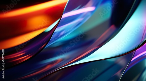 Colorful Glass 3D Object