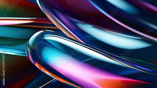 Colorful Glass 3D Object