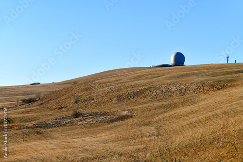 Wandern auf der Wasserkuppe in der Rhön photo