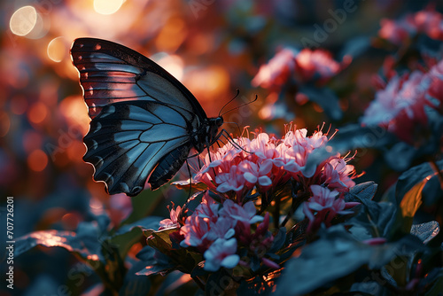 butterfly on flower © Smilego