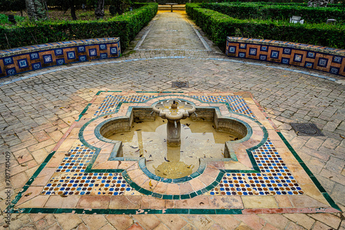 Alcazar, Siviglia, fontane photo