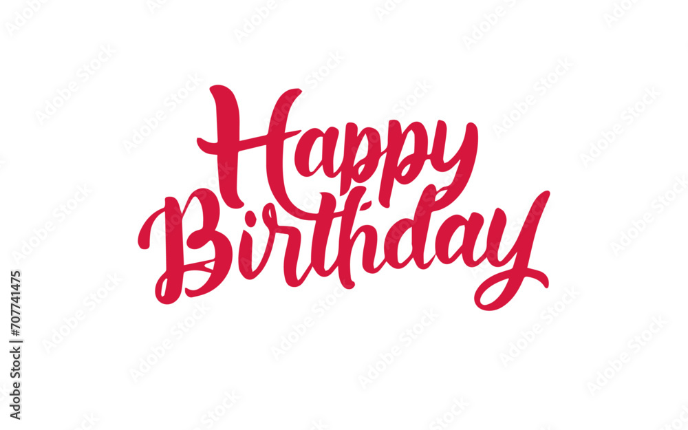 Happy Birthday lettering background Greeting Card Happy Birthday lettering background Greeting Card