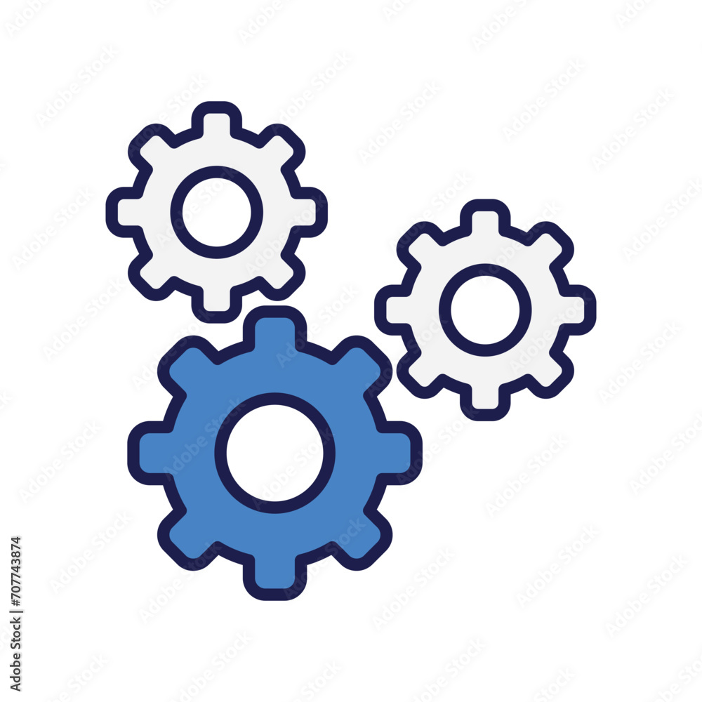 working icon with white background vector stock illustration working icon with white background vector stock illustration