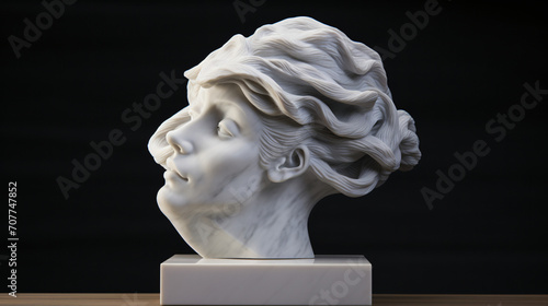 Timeless Elegance A Captivating Classic Marble Sculp