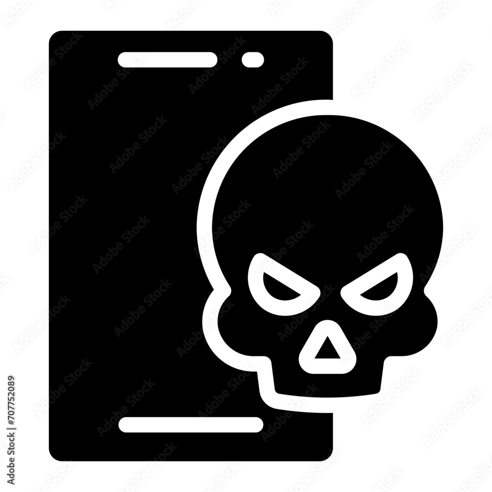smartphone hacker glyph