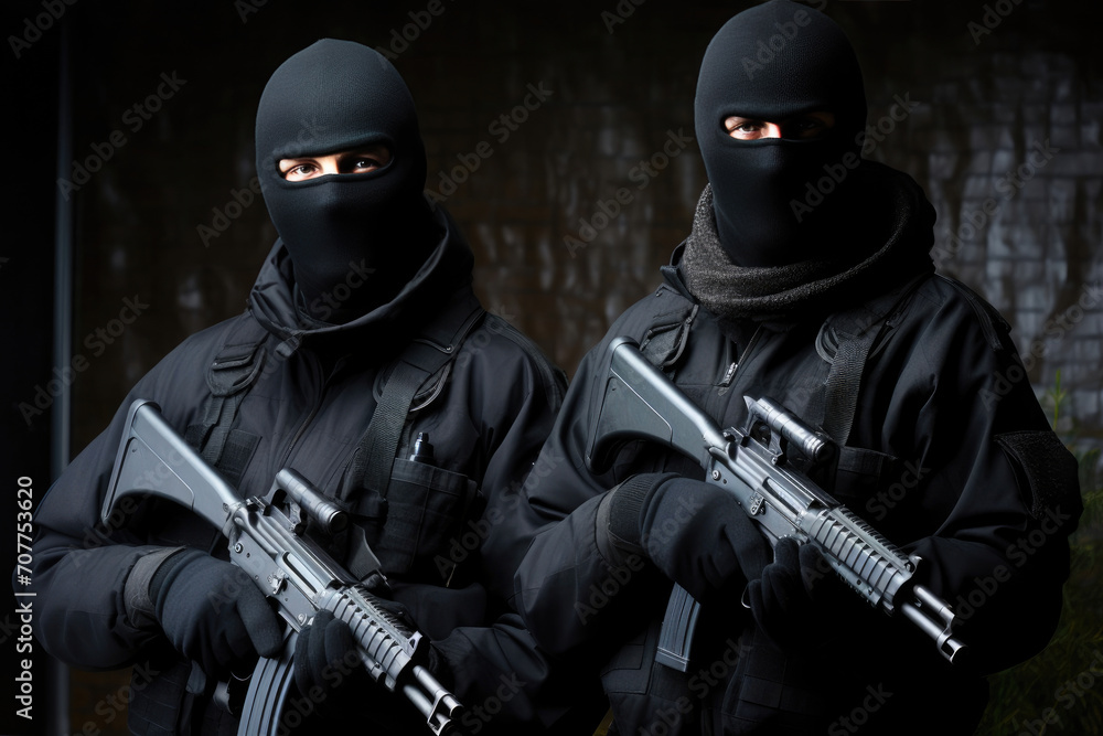 Hostile Takeover: Masked Gunmen on the Prowl Hostile Takeover: Masked Gunmen on the Prowl