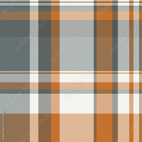 Background texture fabric of tartan pattern textile with a seamless vector check plaid.