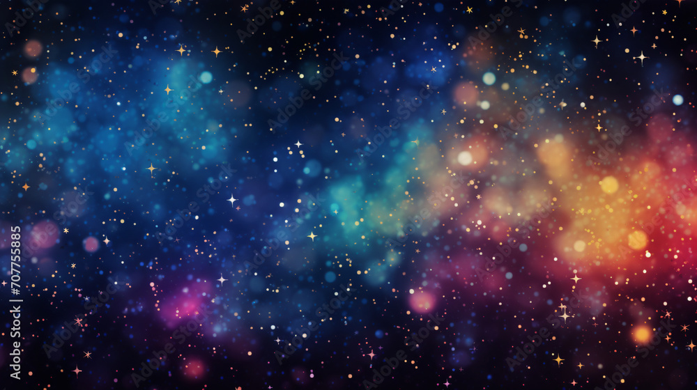 Abstract background with stars
