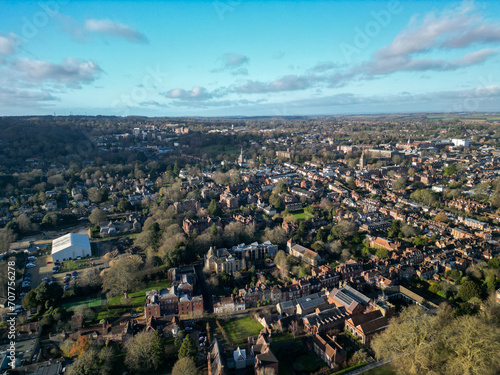 Foto Winchester aerial view shot