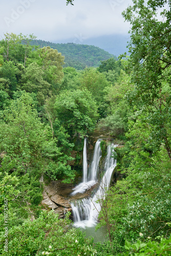 Peñaladros Waterfall, Cozuela, Burgos, Castilla y Leon, Spain photo