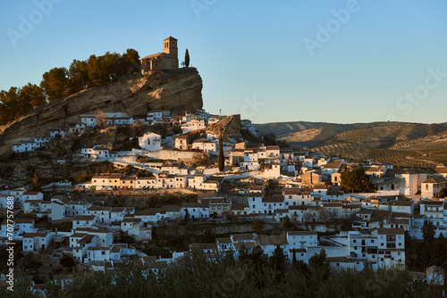 Moorish Castle, Montefrio, Washington Irving Route, Granada province, Andalusia, Spain, Europe. photo