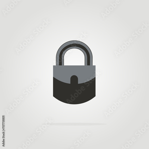 Investment management service filled colorful logo. Risk preventions. Design element. Created with artificial intelligence. Ai art for corporate branding, corporate treasury