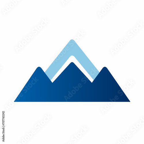 Free Download Educational platform filled colorful logo. Dividend stability. Design element. Created with artificial intelligence. Ai art for corporate branding, blue chip stocks - GFXLoad
