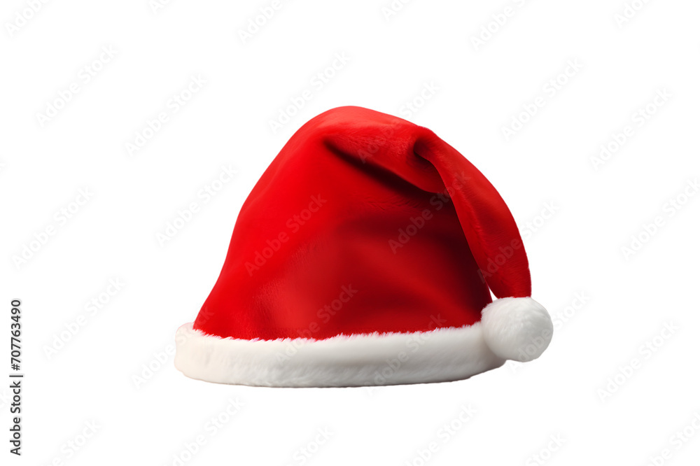 Santa hat isolated on transparent background
Santa hat isolated on transparent background