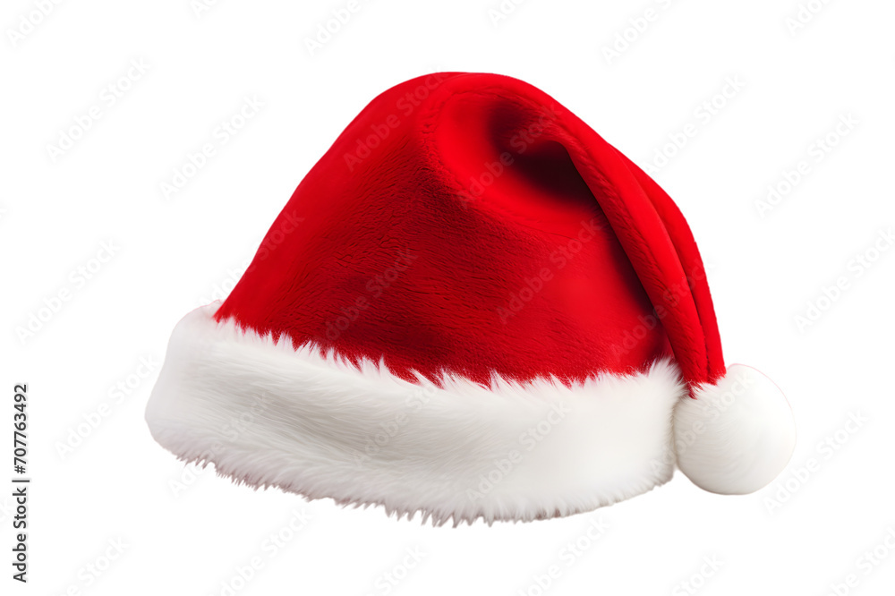 Santa hat isolated on transparent background
Santa hat isolated on transparent background