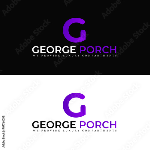 Gradient letter G logo Design for business company