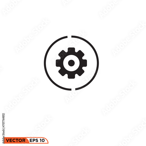 Re repair icon design vector graphic of template, sign and symbol